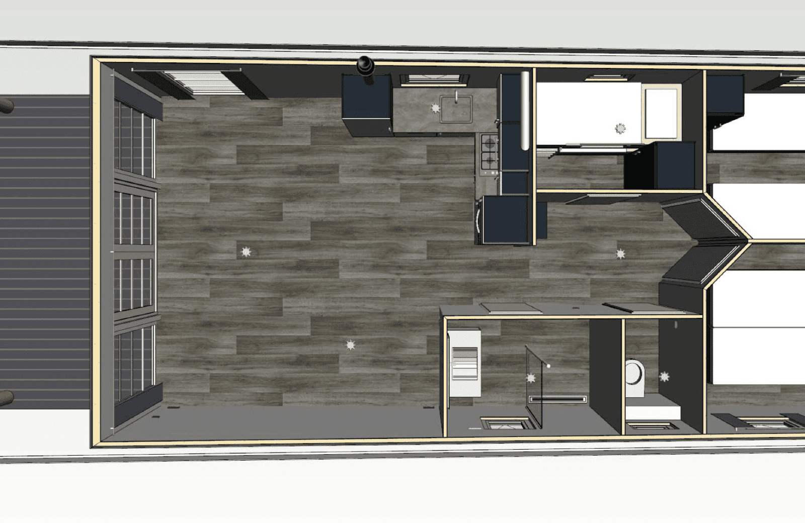 3d plattegrond beachlodge camping tempelhof