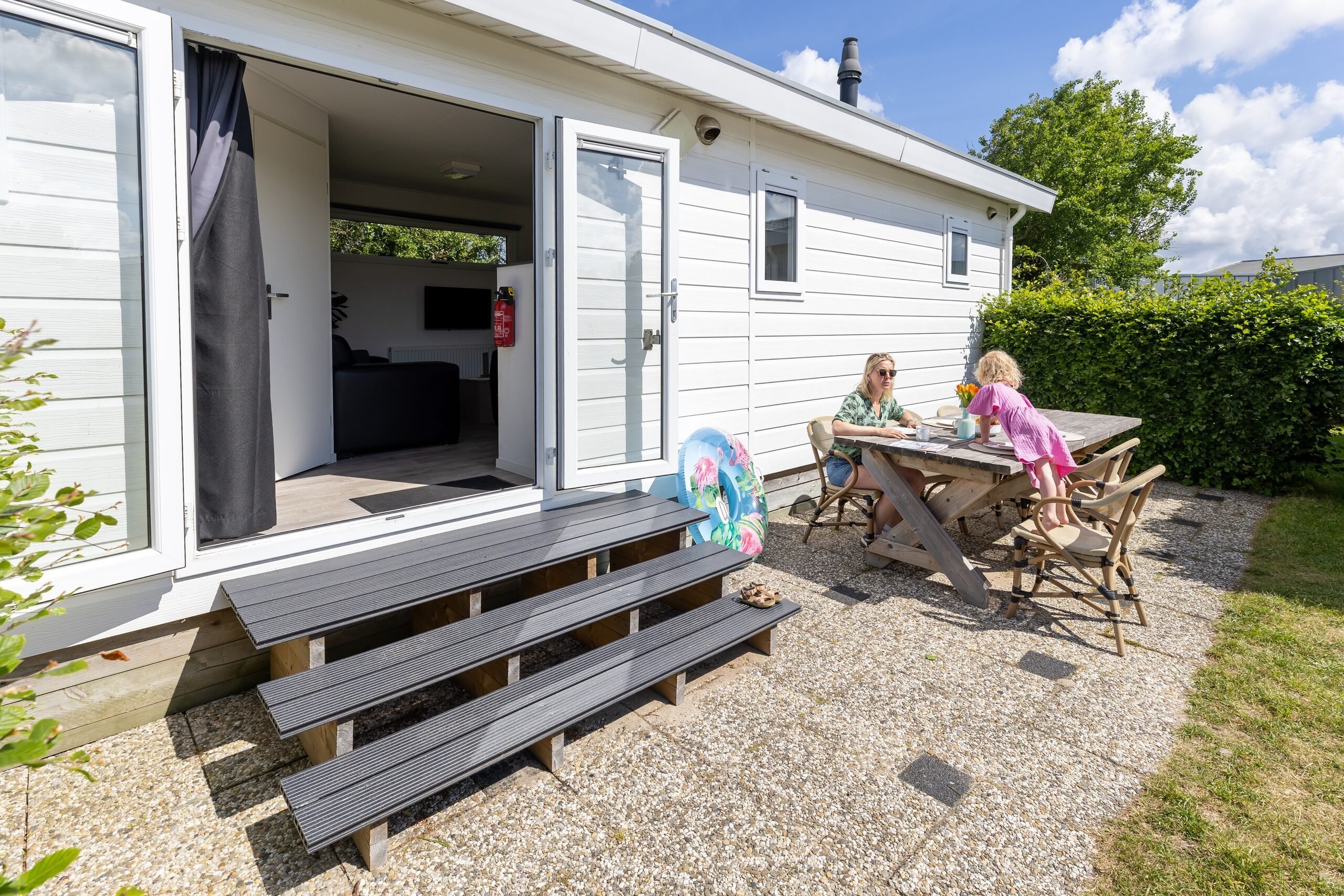 Chalet terras