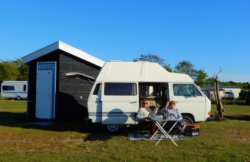 Comfortplaats met privé sanitair