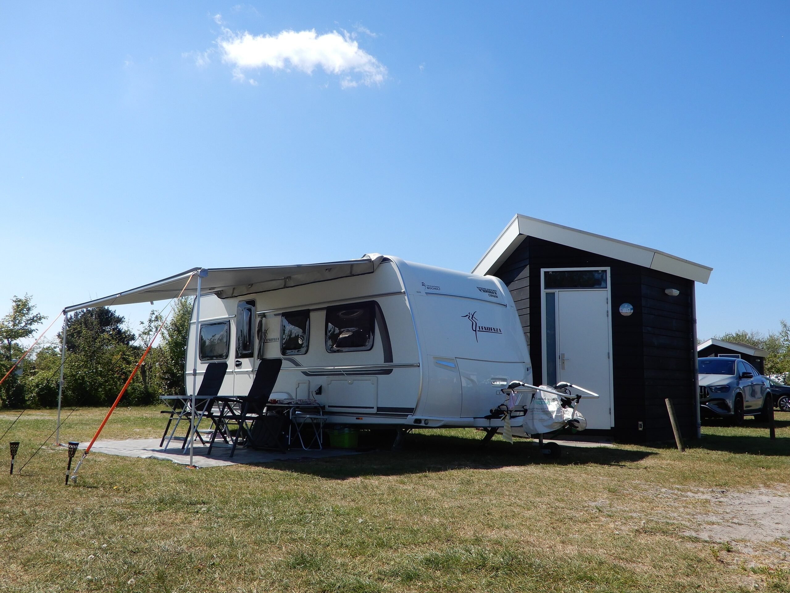 Comfortplaats met privé sanitair