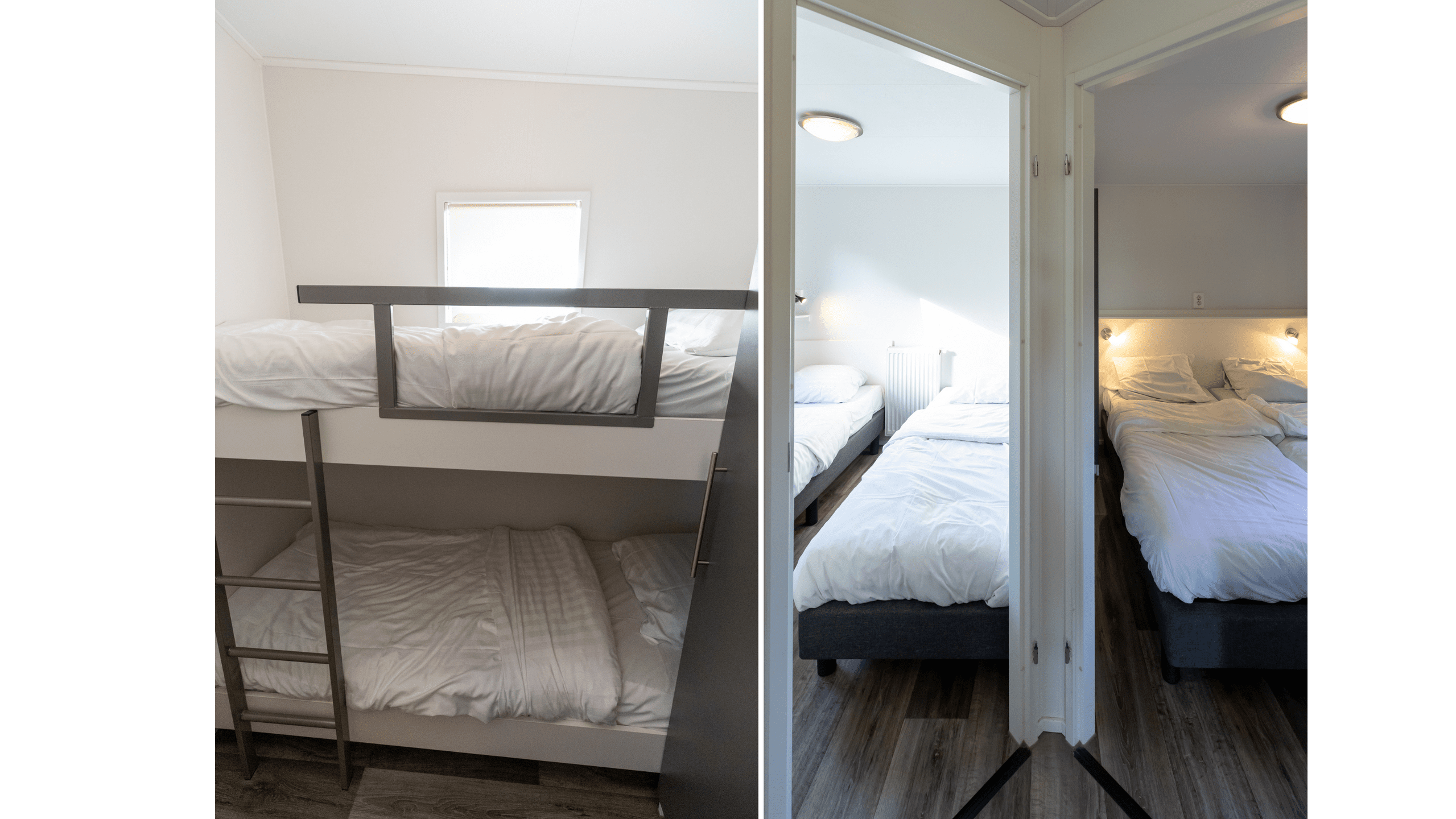 Slaapkamers beach lodge